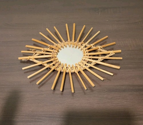 Vintage hanging wicker eye - wicker,