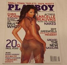 Playboy Magazine August 2007 Actress Garcelle Beauvais Chris Tucker RHOBH Bravo