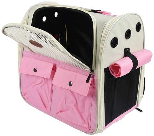 Foldable dog cat backpack - dog,