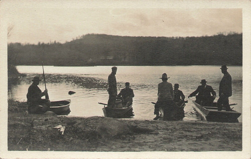 Early morning lake fishing - morning,