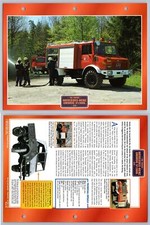 Mercedes-Benz Unimog U1300L - 1978 - Fire Engine - Atlas Trucks Maxi Card