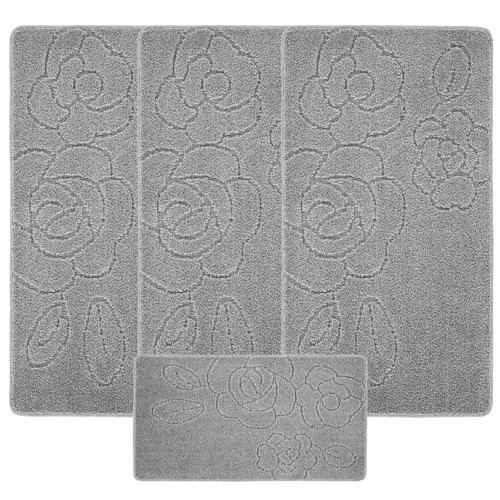 4pc washable rug - 4pc, mat