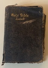 Vintage Holy Bible Illustrated Thomas Nelson & Sons New York 1901