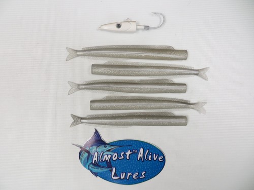 Almost alive sand eel - sand, jig