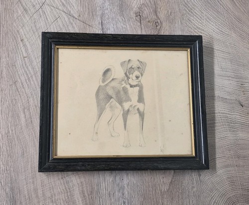Antique pencil drawing working - antique,
