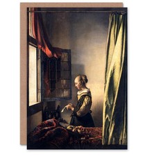 Johannes Vermeer Art Card Girl