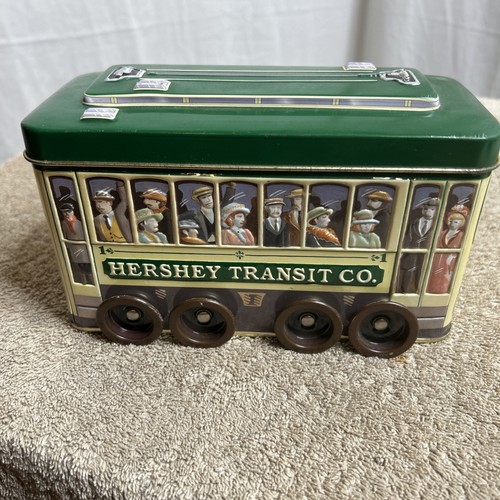 Empty hershey trolley tin - empty, 3