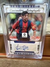 Luis Figo Numbered 25/50 Autographed 2022/2023 Panini Contenders Soccer