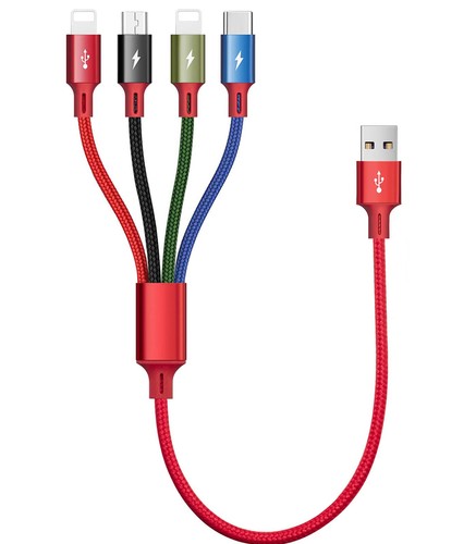 Short multi charger cable - short,