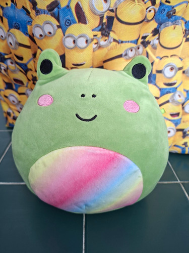 Squishmallows green frog plush - frog,