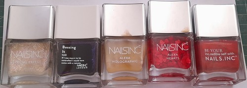 Nails inc set polishes - set, of