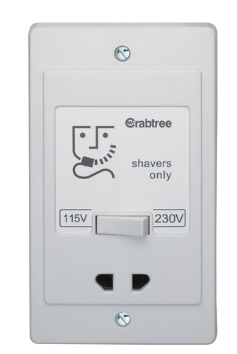 Crabtree 2400 shaver socket - shaver,