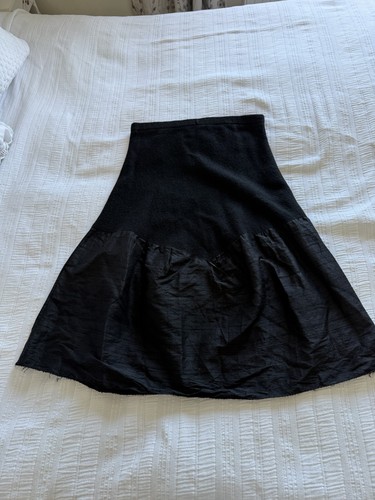Emma reve black boiled wool - boiled,