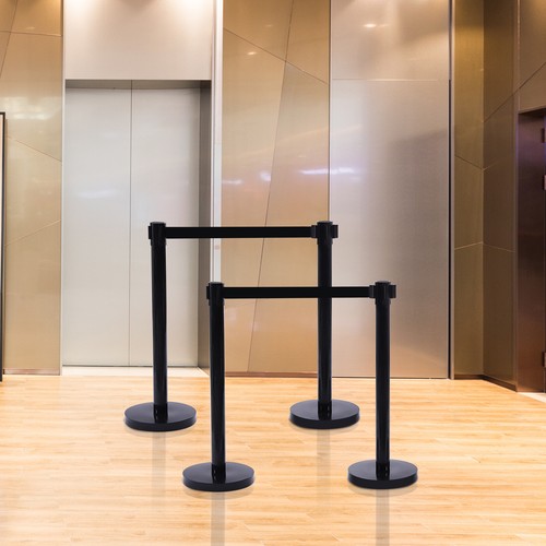 4pcs crowd control stanchion - 4pcs,