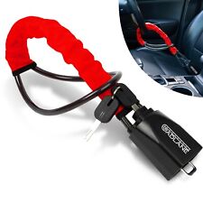 GADLANE Seat Belt Lock Steering Wheel Lock Car Security Anti-Theft Device Red