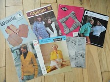 Job Lot 7x Vintage Knitting