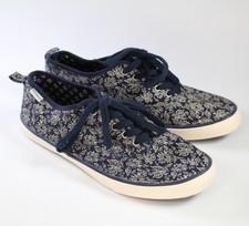Fat Face Navy Blue & White