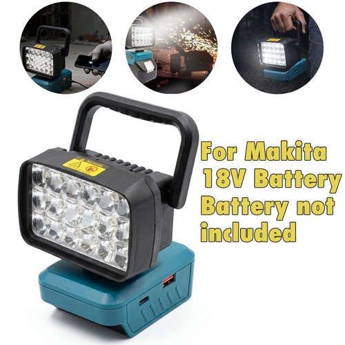 Led work light for makita - work, 18v