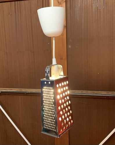 Unusual grater pendant ceiling - grater,