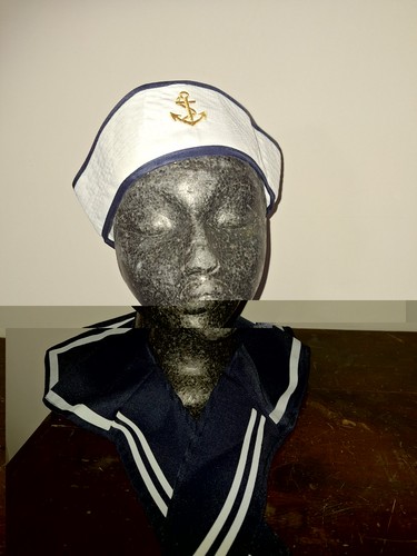 Sailor cap hat scarf - 12,