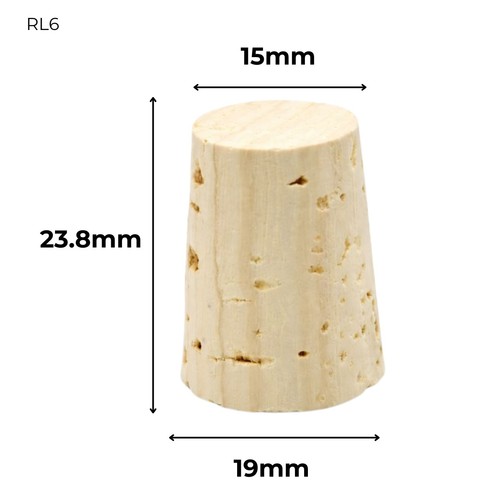 Tapered corks bung - tapered, stopper