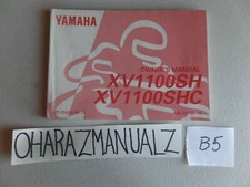 YAMAHA XV1100 SH / SHC Owner Owners Owner's Manual OEM