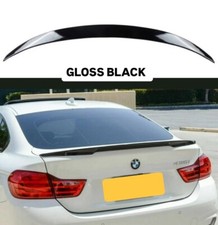 BMW 4 SERIES F36 GLOSS BLACK REAR BOOT SPOILER PERFORMANCE M GRAN COUPE 4 DOOR