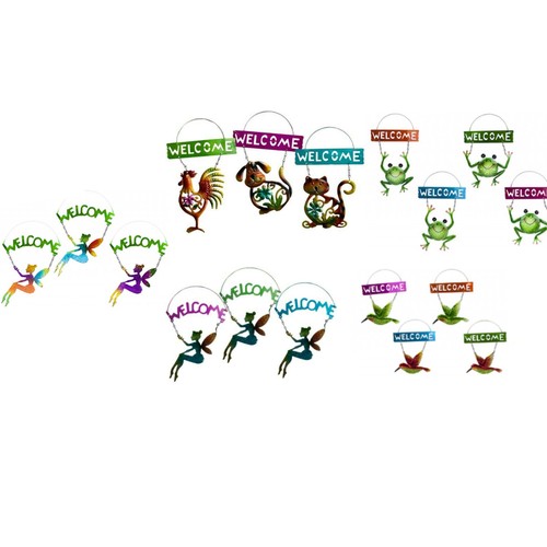 Garden welcome door signs - garden,