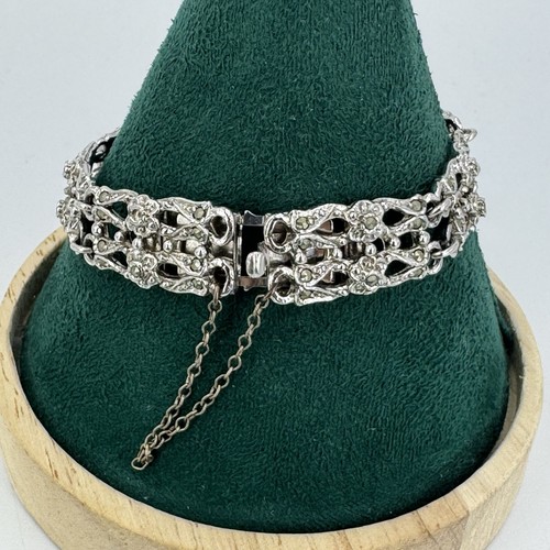 Vintage bracelet marcasite - bracelet,