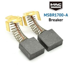 Carbon Brushes for Macallister MSBR1700-A Demolition Concrete Breaker 1700w 