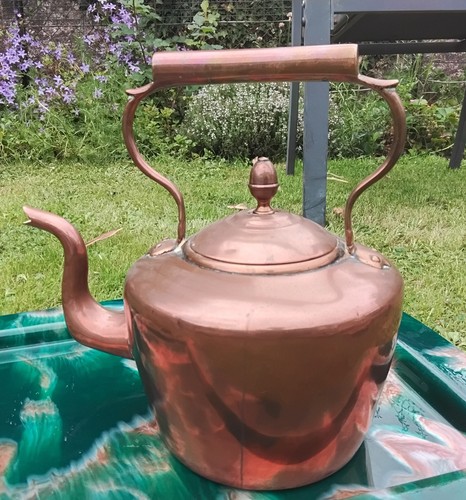 Vintage copper kettle