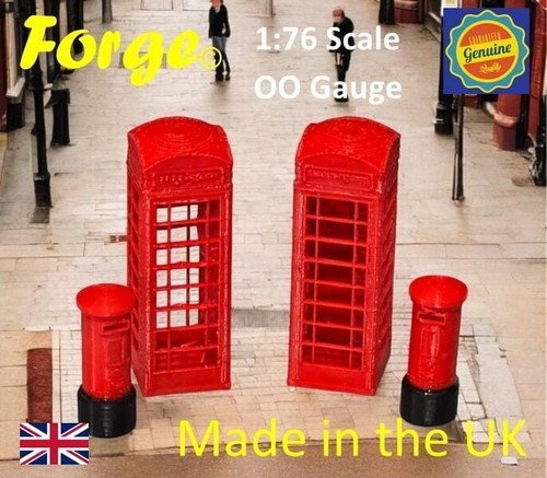 Telephone box post 1 - post, 1:76