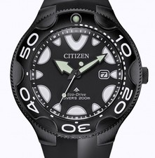 Citizen orca black eco drive - orca,
