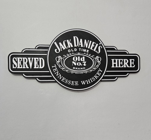 Jack daniels wall plaque - wall,