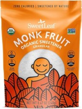 Sweetleaf Monk Fruit Sweetener - Organic Granular 8.47 oz