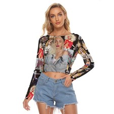 Lady Gaga Inspired Sheer Mesh