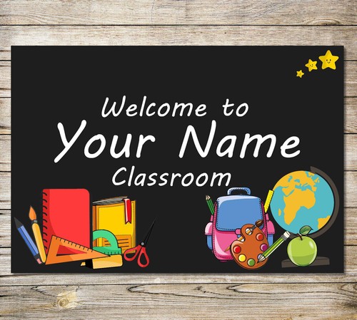 Personalised teacher sign - teacher,