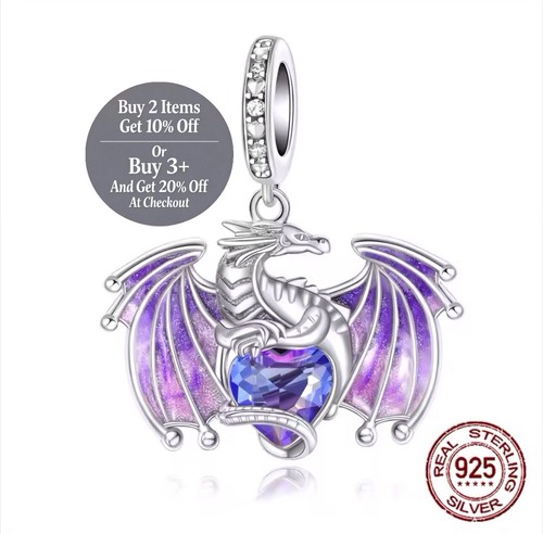 Mythical wings dragon - dragon, charm