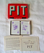 Vintage Waddingtons PIT 'The World's Liveliest Party Game' Boxed And Complete
