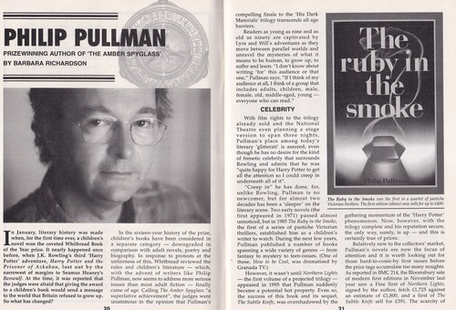 Philip pullman charting - pullman, the