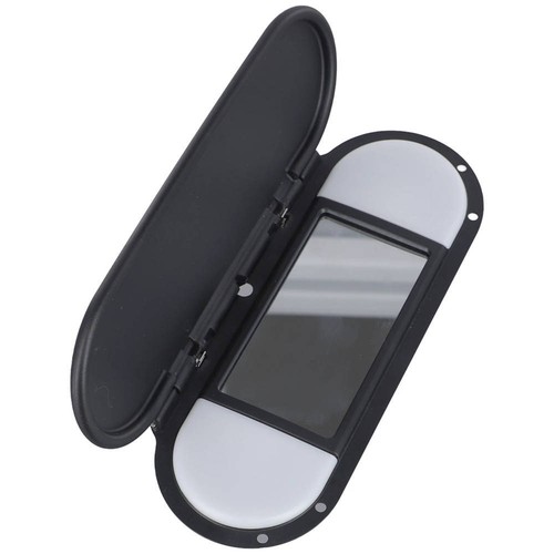 Black sun visor vanity - black,