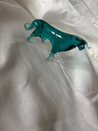 Vintage hand blown art glass - hand,