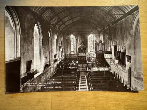 Postcard beaulieu abbey - postcard,