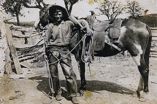 Old west cowboy - cowboy, colt