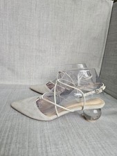 ASOS Strappy Heels with Clear