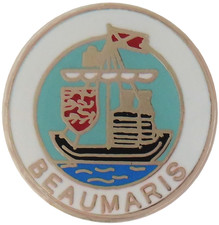 Beaumaris town small pin - town,