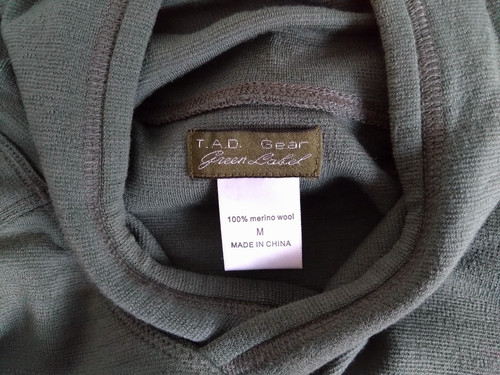 Tad gear green - "green, merino