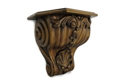 Hand Carved Wooden Wall Hall