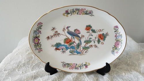 Wedgwood kutani crane - kutani, bone