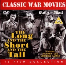 THE LONG AND THE SHORT AND THE TALL - Richard Todd  CLASSIC WAR MOVIES PROMO DVD